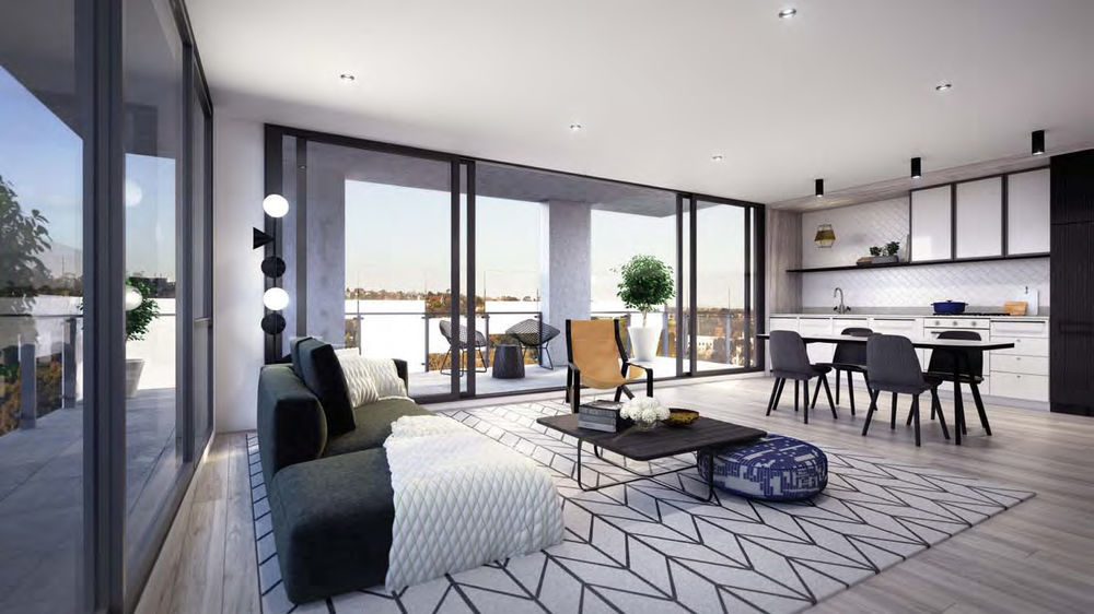 Playhouse Apartments Abbotsford Мельбурн Екстер'єр фото