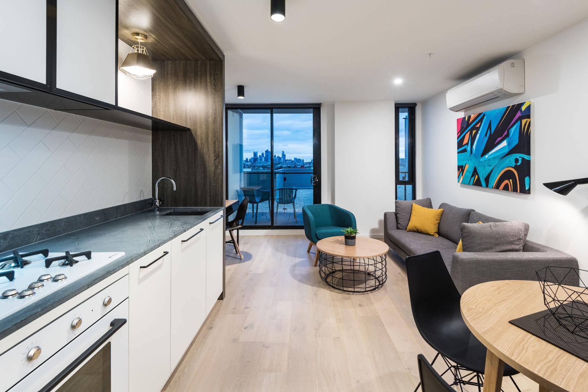 Playhouse Apartments Abbotsford Мельбурн Екстер'єр фото